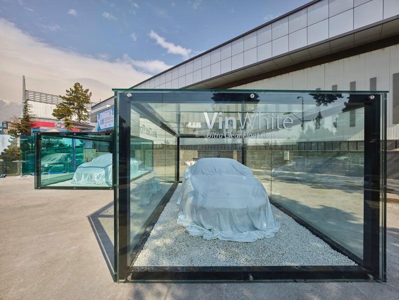 Ghazvin Glass Company Booth Design