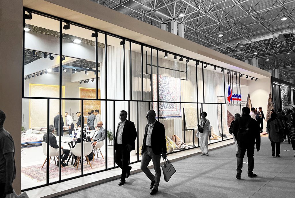 Almas Kavir Carpet Booth at DOMOTEX Turkey 2022