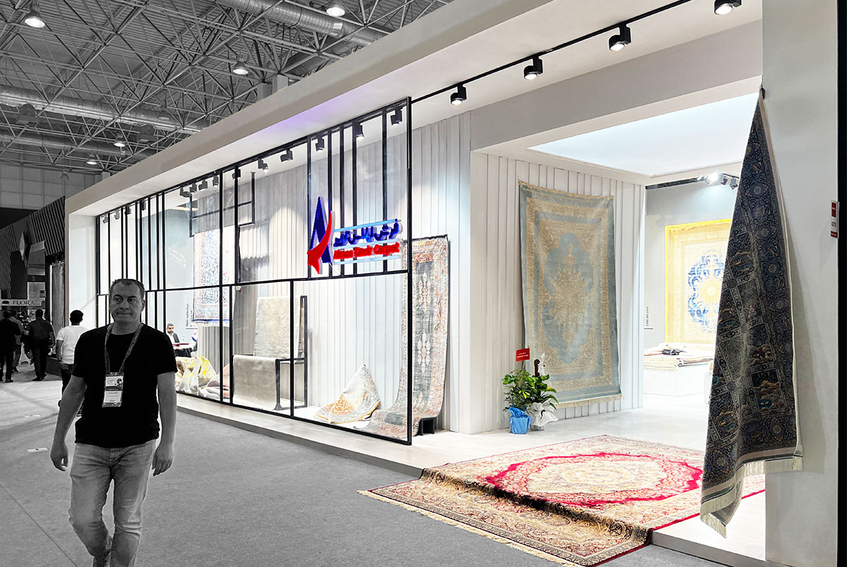 Almas Kavir Carpet Booth at DOMOTEX Turkey 2022
