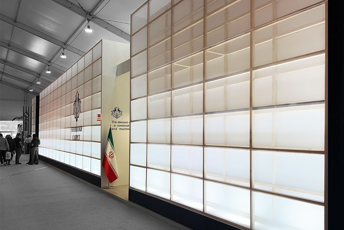 Shahrokh Carpet Booth at DOMOTEX Turkey 2022