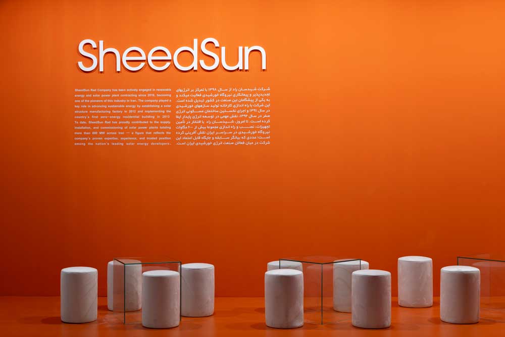 Designer and Contractor of the Sheed San Rad Booth (2025)